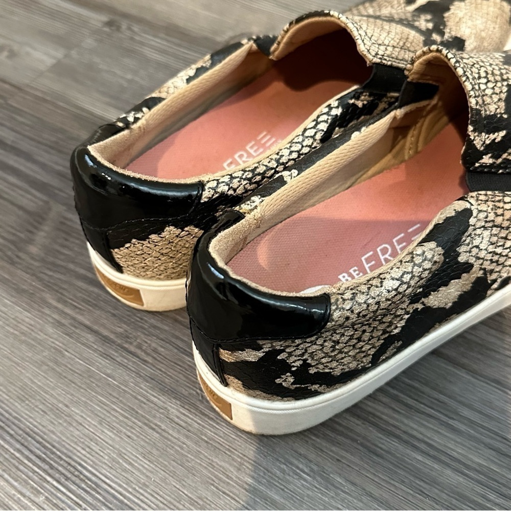 DR. SCHOLL'S Comfort Madison Animal Print Slip On Flats Sneakers Size 8 - Picture 7 of 12